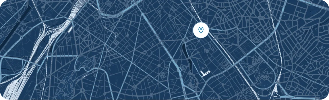 Carte de Bruxelles — Avenue Louise